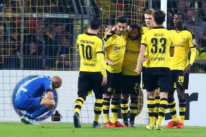 שחקני דורטמונד חוגגים טיול קל