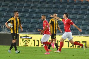 שחקני הפועל חיפה חגגו בהתחלה