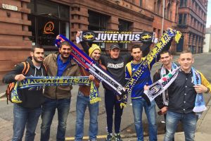 בפסגות של אירופה. אוהדי מכבי בלונדון