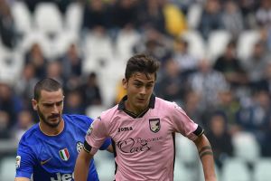 פאולו דיבאלה עם לאונרדו בונוצ'י