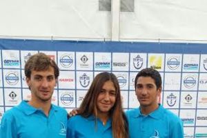 החבר'ה הצעירים על הפודיום