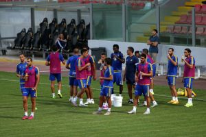 שחקני מכבי תל אביב במלטה