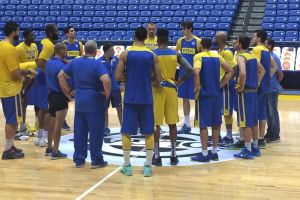 אבן באימון. צריך להחזיר את העגלה למסלול