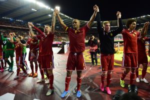 הבלגים חוגגים בבריסל