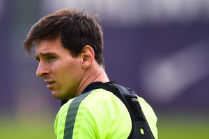 מסי באימון המסכם לקראת פ.ס.ז'