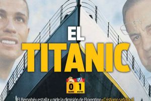 הטיטאניק טובע. שער המארקה