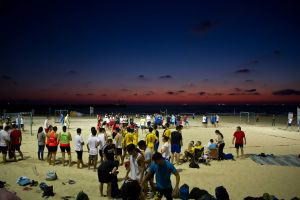 הטורניר באשדוד. אבן הפינה