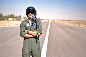 טייס בחיל האוויר. גם הספורטאים בחרו בזה (למצולם אין קשר לכתבה)