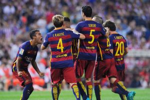 שחקני ברסה בטירוף. שוב צלחו את הקלדרון