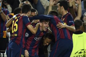 ברצלונה חוגגת ערב נדיר