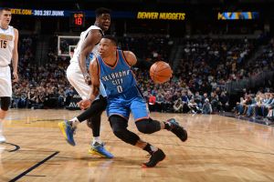 ווסטברוק דוהר בדרך לניצחון חוץ