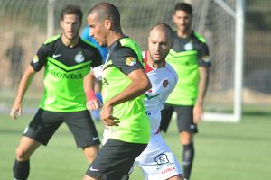 ידין במשחק האימון. שער נהדר