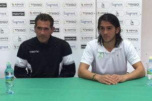 בנש ונעים במסיבת העיתונאים. הפתעה נעימה