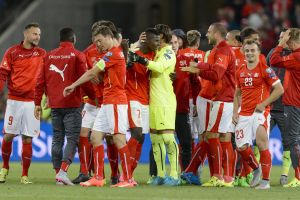 השווייצרים בסיום. נראה שהם מתקשים לעכל את המהפך שהשיגו