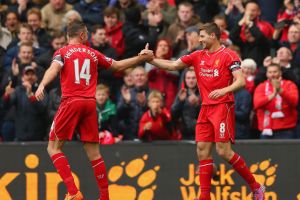 השער האחרון שלו באנפילד? ג'רארד עם הנדרסון