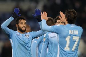 לאציו חוגגת ניצחון גדול