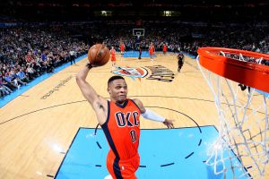 ווסטברוק מרחף בעוד ערב חד צדדי