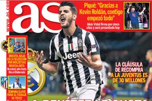 מוראטה. המנג'ר החדש להוט להחזיר אותו לספרד