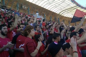 אוהדי קטמון. הגיעו בהמוניהם