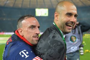 גווארדיולה וריברי. הקשר רשם שיא שלילי תחת פפ