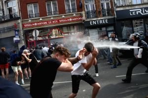 הגז המדמיע בשימוש