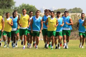 הירוקים באימון הבוקר. ממריאים לאוסטריה