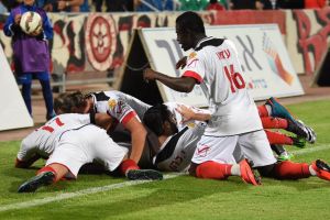 שחקני נצרת עילית חוגגים