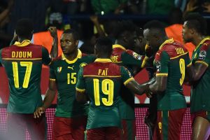 הקמרונים חוגגים. גרנט כבר לא יהיה אלוף אפריקה