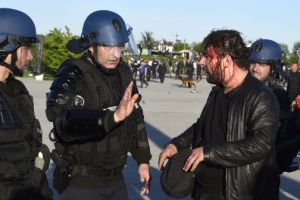 משטרת ליון אוהדי בשיקטאש