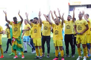 מכבי נתניה חוגגת עלייה