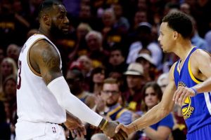 לברון ג'יימס וסטף קרי