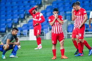 שחקני הפועל ת"א מאוכזבים