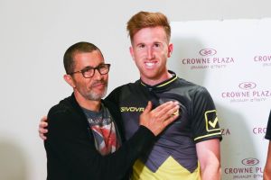 אלי טביב עם ז'אורז'יניו