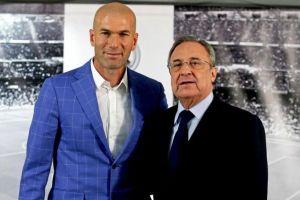 פלורנטינו פרס עם זינדין זידאן