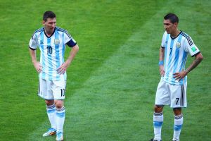 ליאו מסי ואנחל די מריה