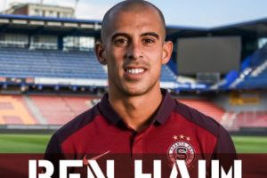 בן חיים במדי ספרטה פראג