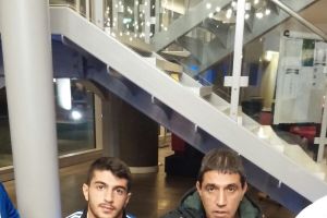 רמי יצחק המנוח ובנו רז