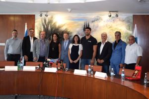 השרה רגב עם ג'רבי, ששון ופונטי