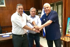 פיני גרשון עם ישראל זינגר