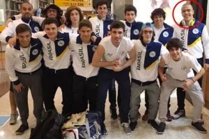 בנו של רונאלדו. לא יהודי, אבל במכביה