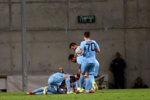 שחקני פלובדיב חוגגים