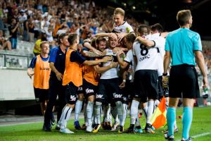 שחקני אלטאך חוגגים