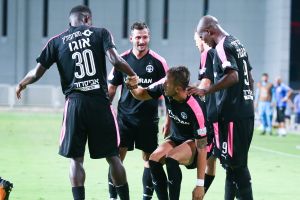 שחקני הפועל באר שבע חוגגים