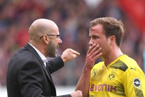 פטר בוס (משמאל) ומריו גצה