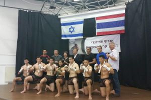 משלחת לוחמי מואי טאיי בישראל