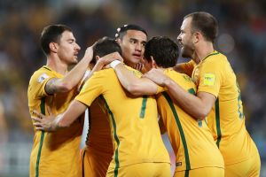 נבחרת אוסטרליה חוגגת
