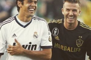 דייויד בקהאם וקאקה