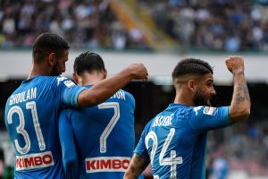 שחקני נאפולי חוגגים