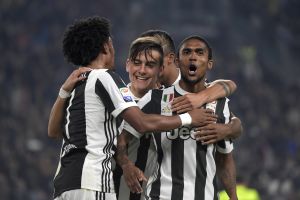 שחקני יובנטוס חוגגים