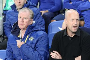 ג'ורדי קרויף עם סטיב מקלארן